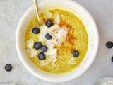 Golden porridge #vegan #glutenfree