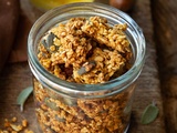 Granola salé au curry #sansgluten
