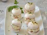 Macarons de champignons farcis à l'okara #vegan #glutenfree #Noël