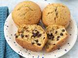 Muffins à l'avoine & pépites de chocolat #sanslactose