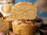 Muffins façon banana bread à la chicorée #vapeurdouce #sansgluten
