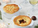 Pot pie {champignons & châtaignes au vin blanc} #Noël #vegan #Sans gluten