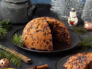 Pudding de Noël #vegan #glutenfree