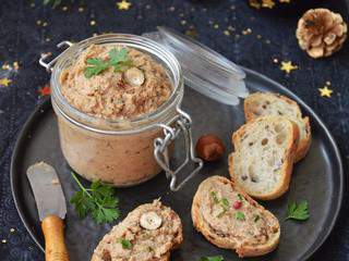 Rillettes express aux châtaignes #Noël #Vegan