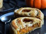 Tourte {potimarron, pomme, orange & épices douces} #halloween #vegan #glutenfree