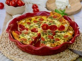 Clafoutis tomates cerises feta