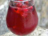 Cocktail rosé - fruits rouges