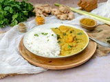 Curry de crevettes au lait de coco