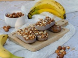 Glace healthy banane cacahuète