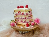 Layer cake framboises