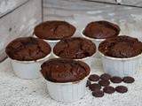 Muffins au chocolat très très gourmands