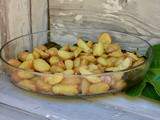Pommes de terre au four aux feuilles de figuier