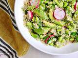 Salade de quinoa et d’edamames