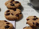 Cookie intégral au chocolat et à la noix de coco