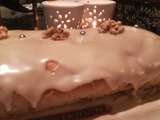Cake pomme - noix - érable