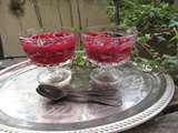 Compote prune - framboise - anis
