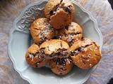 Muffins noix de coco & chocolat noir