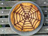 (No) cheese cake d'Halloween: citrouille, épices, et toile d'araignée
