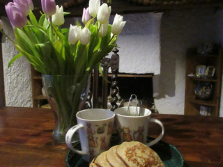 Pancakes au yaourt (à la banane)