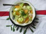 Salade endive-orange