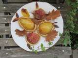 Tartelettes pomme et poire au sirop d'érable