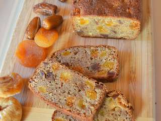 Banane Bread aux fruits secs (végan)