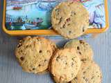 Cookies noisettes-noix et chocolat