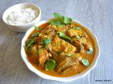 Curry de tempeh et aubergine