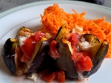 Figues farcies aux tomates et gorgonzola