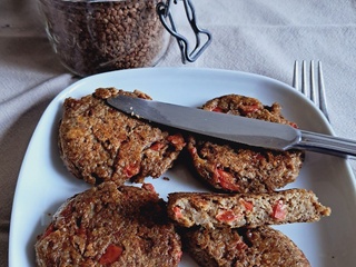 Galettes de kasha grillé