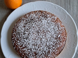 Gâteau à l'orange et amandes