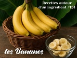 Mousses de bananes stracciatella