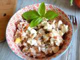 Salade de riz-lentilles-tomate et feta