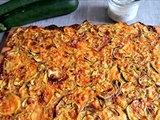 Scarpaccia courgette-pomme de terrre