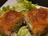 Arancino à la stracciatella truffée