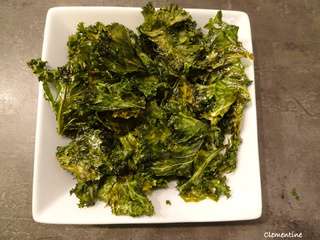 Chips de chou kale