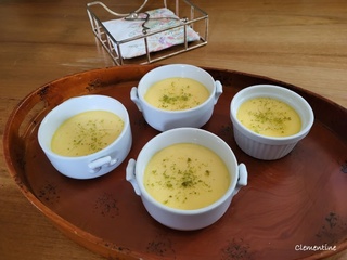 Crème aux deux citrons