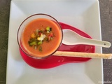 Gaspacho du chef étoilé Christophe Pelé