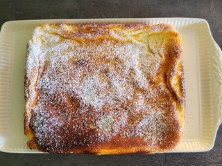 Gâteau léger à la ricotta, au yaourt et citron
