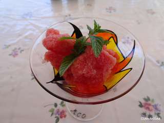 Granita de pastèque