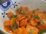 Salade de carottes, cumin et coriandre