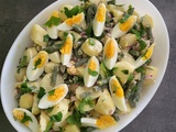 Salade de pommes de terre et haricots verts