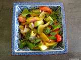 Salade sucrée salée aux mangues