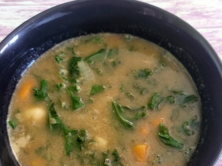 Soupe de haricots blancs à la sauge