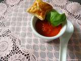 Soupe de tomates et poivrons rouges de Jamie Oliver