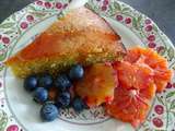  Un dolce  pour ce 14 février : Gateau aux amandes, polenta et oranges sanguines de Jamie Oliver