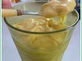 Glace minute mangue/banane/coco (sans sorbetière & vegan)