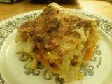 Lasagnes de chou fleur et courge butternut rotie (vegan)