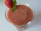Smoothie fraises / menthe (+ version sorbet inside)
