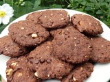 Cookies cacao chocolat noisette